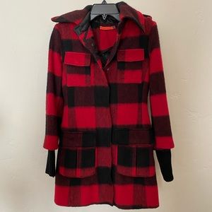 Alice + Olivia Ryan Buffalo Plaid Jacket